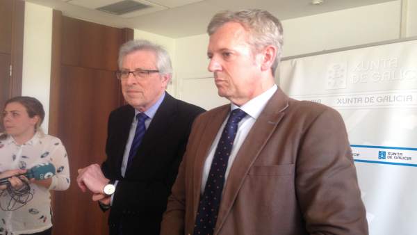 Alfonso Rueda y Miguel Ángel Cadenas, comisión mixta justicia Alfonso Rueda y Miguel Ángel Cadenas, comisión mixta justicia