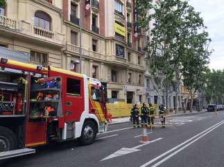 Se derrumba un edificio en General Martínez Campos