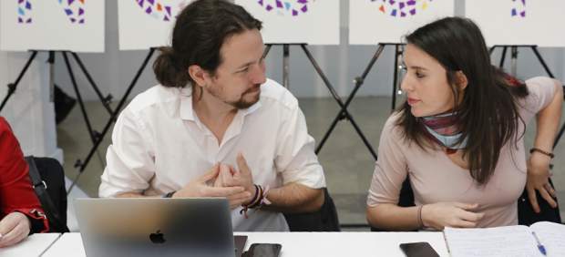 Pablo Iglesias e Irene Montero