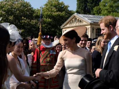 Primer acto oficial de Harry y Meghan