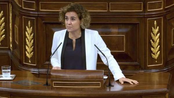 La ministra Dolors Montserrat en el Congreso La ministra Dolors Montserrat en el Congreso