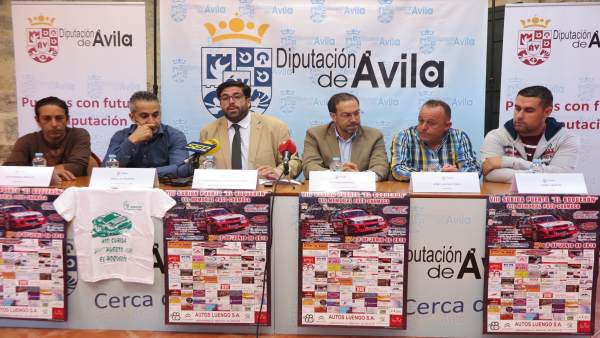 Sánchez Cabrera durante la presentación de la subida al Puerto 23-5-2018 Sánchez Cabrera durante la presentación de la subida al Puerto 23-5-2018