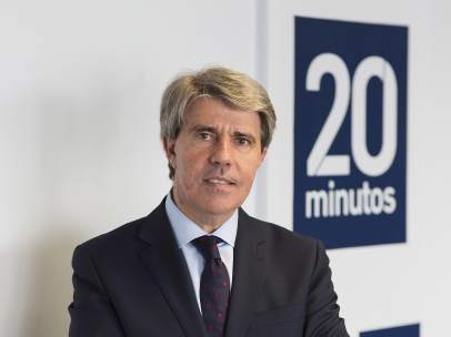 Ángel Garrido, en la redacción de 20minutos.