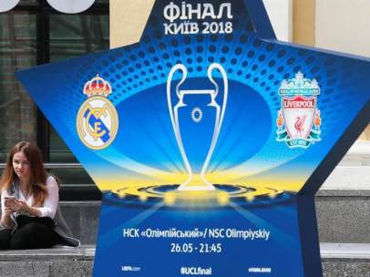 Kiev, lista para la final de la Champions League 2017/2018.