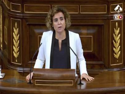 Dolors Montserrat en el Congreso de los Diputados