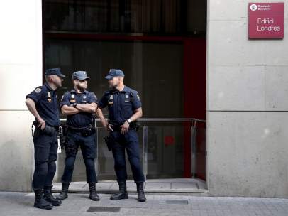Macrooperación policial en la Diputación de Barcelona.