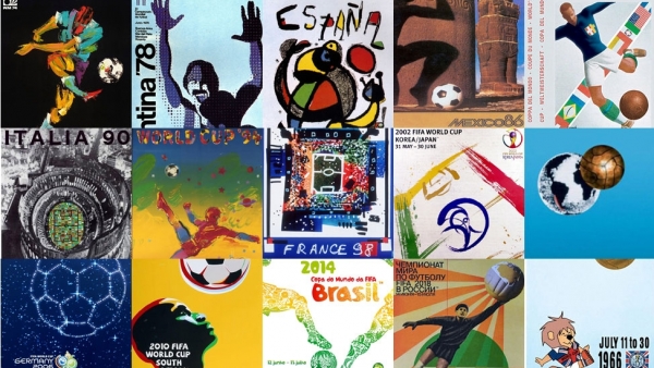 Carteles de los diferentes mundiales de fútbol Carteles de los diferentes mundiales de fútbol