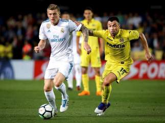 Toni Kroos, en un partido con el Real Madrid.