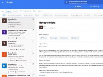 'Google for Jobs'