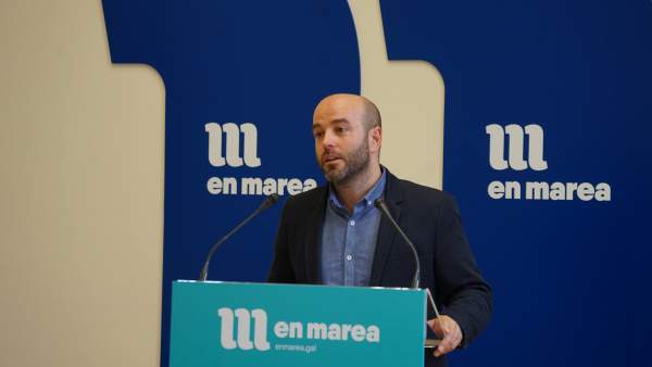 Luís Villares en rueda de prensa Luís Villares en rueda de prensa