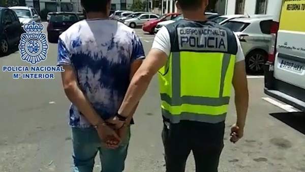 El joven detenido por la polícía El joven detenido por la polícía