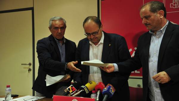 El portavoz del PSOE Teruel, José Ramón Morro, ha evaluado la legislatura local. El portavoz del PSOE Teruel, José Ramón Morro, ha evaluado la legislatura local.