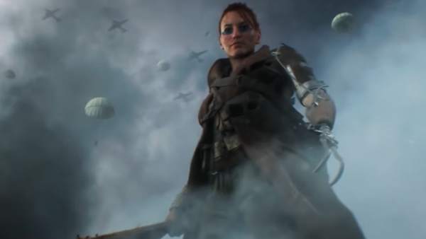 Fotograma del tráiler de 'Battlefield V'. Fotograma del tráiler de 'Battlefield V'.