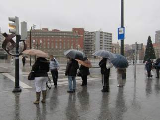 Lluvia en España