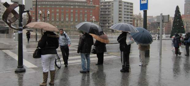 Lluvia en España