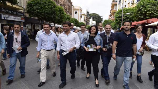 El candidato del PP a la Alcaldía de Sevilla, Beltrán Pérez El candidato del PP a la Alcaldía de Sevilla, Beltrán Pérez