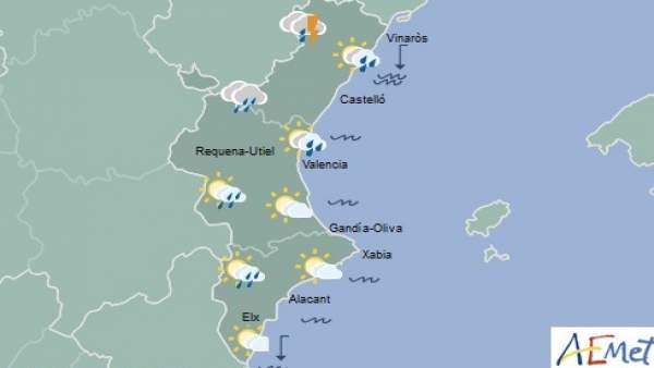 Predicción de este lunes Predicción de este lunes
