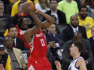 James Harden y Klay Thompson