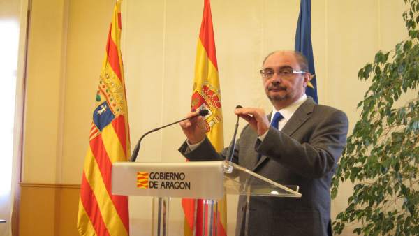 El presidente de Aragón, Javier Lambán El presidente de Aragón, Javier Lambán