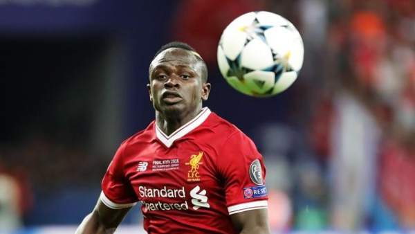 Sadio Mané, con la camiseta del Liverpool. Sadio Mané, con la camiseta del Liverpool.