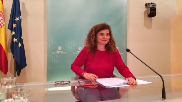 Pilar Costa, portavoz del Govern Pilar Costa, portavoz del Govern
