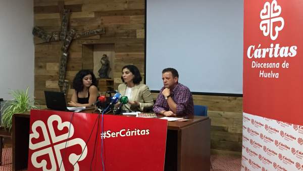 Presentación de la memoria de Cáritas en Huelva. Presentación de la memoria de Cáritas en Huelva.