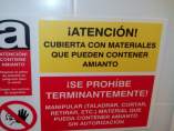 Una de las notas informativas en Metro sobre presencia de amianto