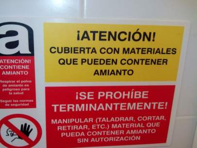 Una de las notas informativas en Metro sobre presencia de amianto