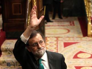 Rajoy, en el Congreso de los Diputados.