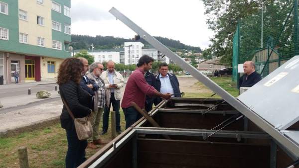 Una delegación de la Diputación de Baadjoz visita Pontevedra Una delegación de la Diputación de Baadjoz visita Pontevedra