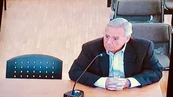 Luis Díaz Alperi (PP), exalcalde de Alicante, en el juicio Luis Díaz Alperi (PP), exalcalde de Alicante, en el juicio