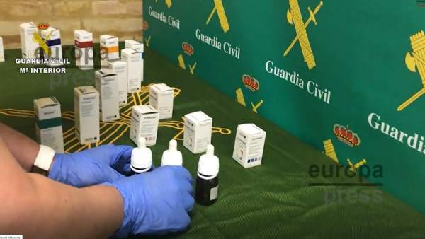 Material intervenidos en los registros de la Guardia Civil Material intervenidos en los registros de la Guardia Civil