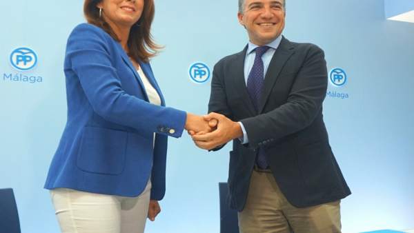 Elías Bendodo y Antonia Ledesma Elías Bendodo y Antonia Ledesma