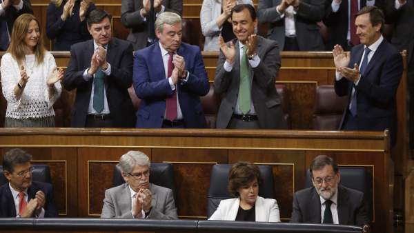 Ovación a Rajoy Ovación a Rajoy