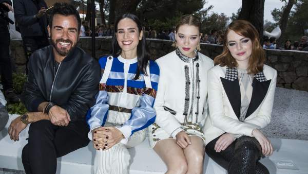 Justin Theroux y Emma Stone Justin Theroux y Emma Stone