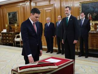 Toma de posesión de Pedro Sánchez