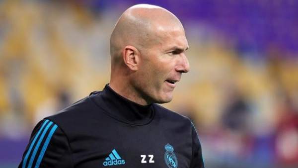 Zidane, exentrenador del Real Madrid. Zidane, exentrenador del Real Madrid.