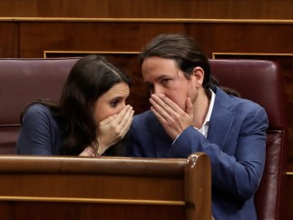 Pablo Iglesias e Irene Montero