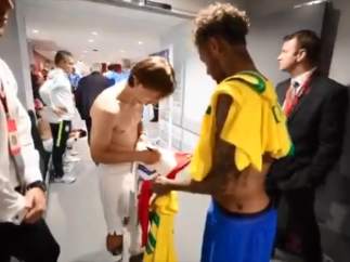 Modric y Neymar