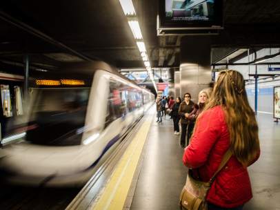 Metro de Madrid, Principe pío, vías de metro, estación de metro