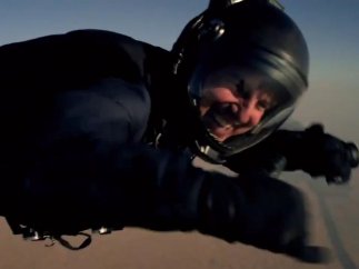 Tom Cruise salto halo Misión Imposible