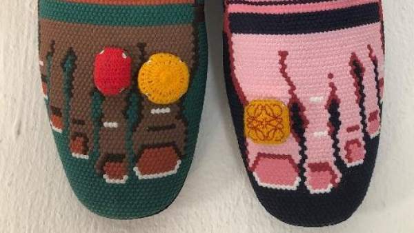 Zapatillas con dedos Zapatillas con dedos