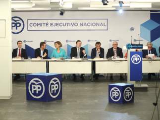 Rajoy interviene en la reunión del Comité Ejecutivo Nacional del PP