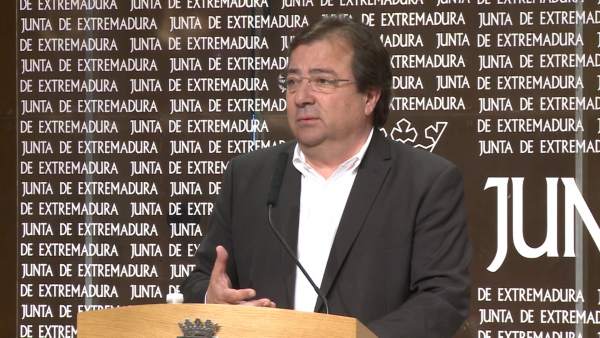 Guillermo Fernández Vara en la Junta de Extremadura Guillermo Fernández Vara en la Junta de Extremadura