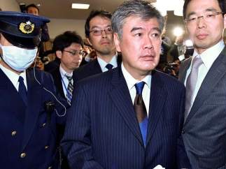 Junichi Fukuda, minsitro de Finanzas de Japón