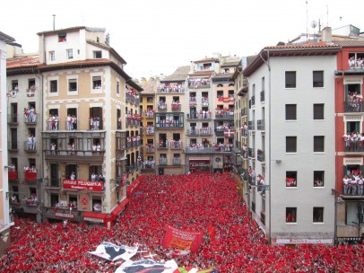 Chupinazo Sanfermines.