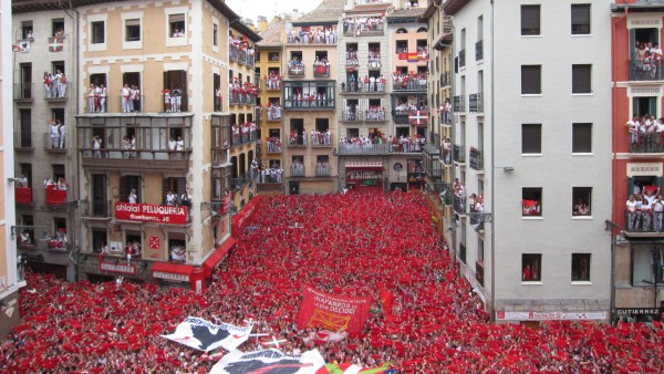 Chupinazo Sanfermines. Chupinazo Sanfermines.