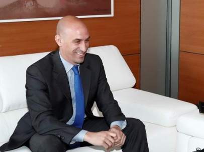 Luis Rubiales, presidente de la Real Federación Española de Fútbol.