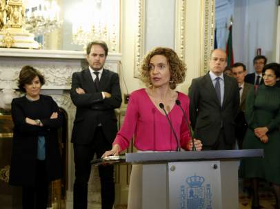 Meritxell Batet, toma posesión de su cartera