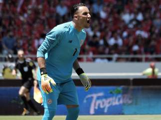 Keylor Navas con Costa Rica